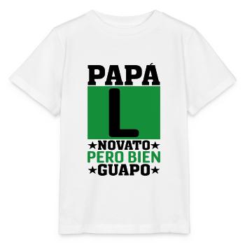 Nouveau Papa - T-shirt bio MINI CREATOR Stanley/Stella Enfant - blanc - Devant - Maike (125cm)