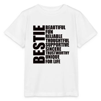 Complices Couple Couples Couple Meilleurs Amis - T-shirt bio MINI CREATOR Stanley/Stella Enfant - blanc - Devant - Maike (125cm)