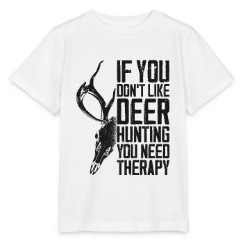 Chasseur de cerfs buck si vous - T-shirt bio MINI CREATOR Stanley/Stella Enfant - blanc - Devant - Maike (125cm)