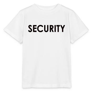 Secuirty Türsteher Arbeiter Sicherheit Schützen - Stanley/Stella Kinder T-Shirt MINI CREATOR  - Weiß - Vorne - Maike (125cm)