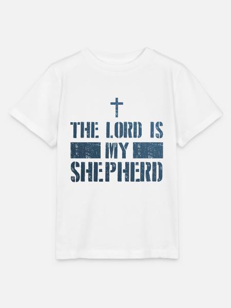 Jesus Mein Hirte Christlich Glaube - Stanley/Stella Kinder T-Shirt MINI CREATOR  - Weiß