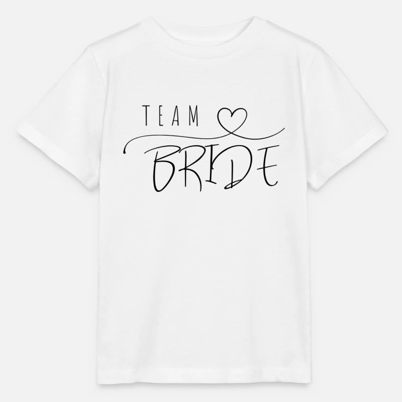 Équipe Bride - T-shirt bio MINI CREATOR Stanley/Stella Enfant - blanc
