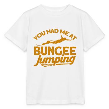 Bungee Jumping Extremsport Bungee Jumping Gåva - T-shirt MINI CREATOR barn från Stanley/Stella - vit - Fram - Maike (125cm)
