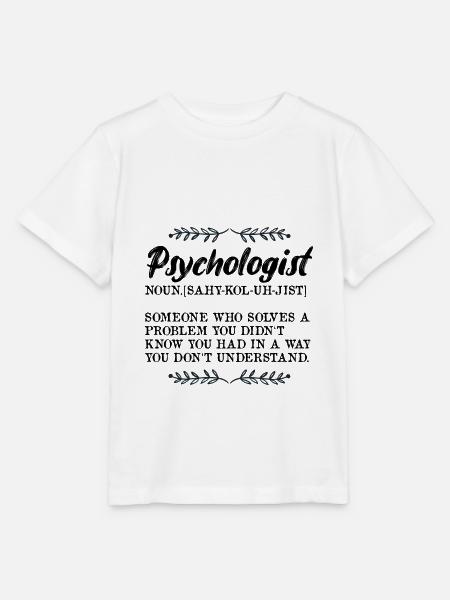 Psychologe - Lexikon - Stanley/Stella T-shirt MINI CREATOR til børn - hvid
