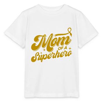 Childhood cancer survivor of childhood cancer - Stanley/Stella MINI CREATOR Kids’ T-Shirt - white - Front - Maike (125cm)