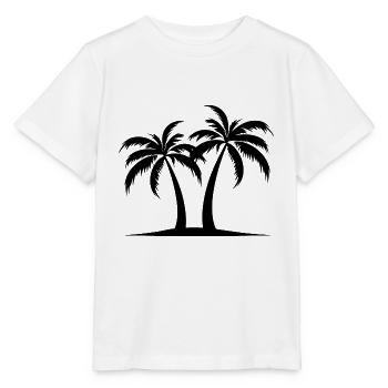 Palm Island - Stanley/Stella MINI CREATOR Kids’ T-Shirt - white - Front - Maike (125cm)
