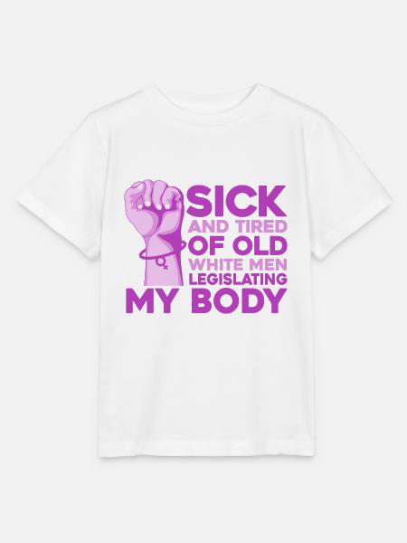 Gleichberechtigung der Geschlechter Rechte der Fra - Stanley/Stella Kinder T-Shirt MINI CREATOR - Weiß