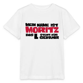 Moritz - T-shirt bio MINI CREATOR Stanley/Stella Enfant - blanc - Devant - Maike (125cm)