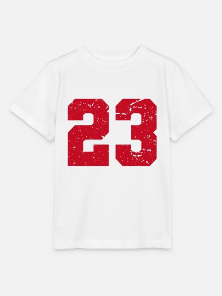 23 Nummer 23 Jahre - Stanley/Stella Kinder T-Shirt MINI CREATOR - Weiß