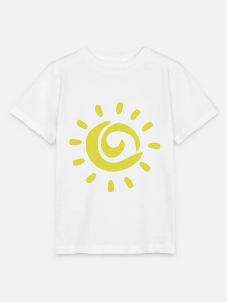 Sonne - Stanley/Stella Kinder T-Shirt MINI CREATOR - Weiß
