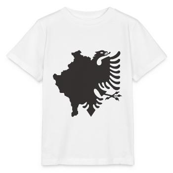 Kosovo - Albanais - T-shirt bio MINI CREATOR Stanley/Stella Enfant - blanc - Devant - Maike (125cm)