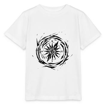 Boussole - T-shirt bio MINI CREATOR Stanley/Stella Enfant - blanc - Devant - Maike (125cm)