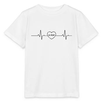 Rhythm of My Heart und K-Pop Musik - Stanley/Stella Kinder T-Shirt MINI CREATOR  - Weiß - Vorne - Maike (125cm)