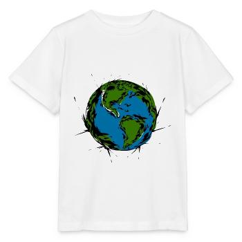 Monde - T-shirt bio MINI CREATOR Stanley/Stella Enfant - blanc - Devant - Maike (125cm)