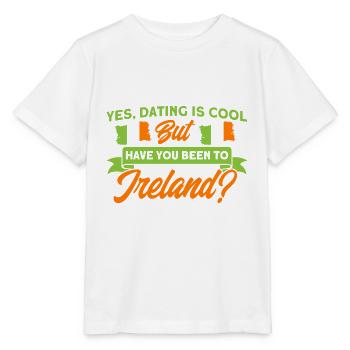 Drapeau irlandais Irlande Cadeau aux racines irlandaises - T-shirt bio MINI CREATOR Stanley/Stella Enfant - blanc - Devant - Maike (125cm)