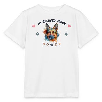 Mein G3 BLK Love Pooch - Stanley/Stella Kinder T-Shirt MINI CREATOR  - Weiß - Vorne - Maike (125cm)
