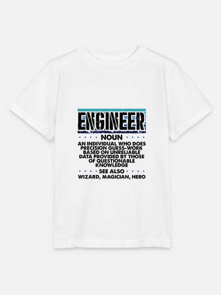 Engineer Gifts Präzisions-Rate-Assistent - Stanley/Stella Kinder T-Shirt MINI CREATOR  - Weiß