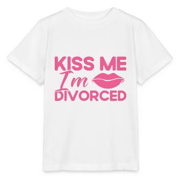 Divorce Divorcé Don divorcé - T-shirt bio MINI CREATOR Stanley/Stella Enfant - blanc - Devant - Maike (125cm)