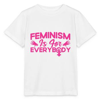 Droits des femmes Autonomisation féministe - T-shirt bio MINI CREATOR Stanley/Stella Enfant - blanc - Devant - Maike (125cm)