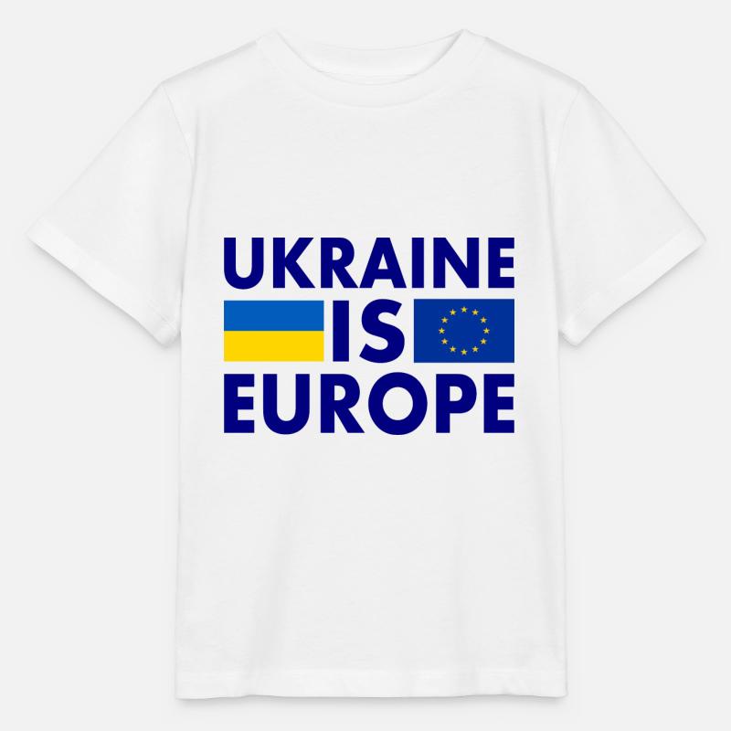 Ukraine - T-shirt bio MINI CREATOR Stanley/Stella Enfant - blanc