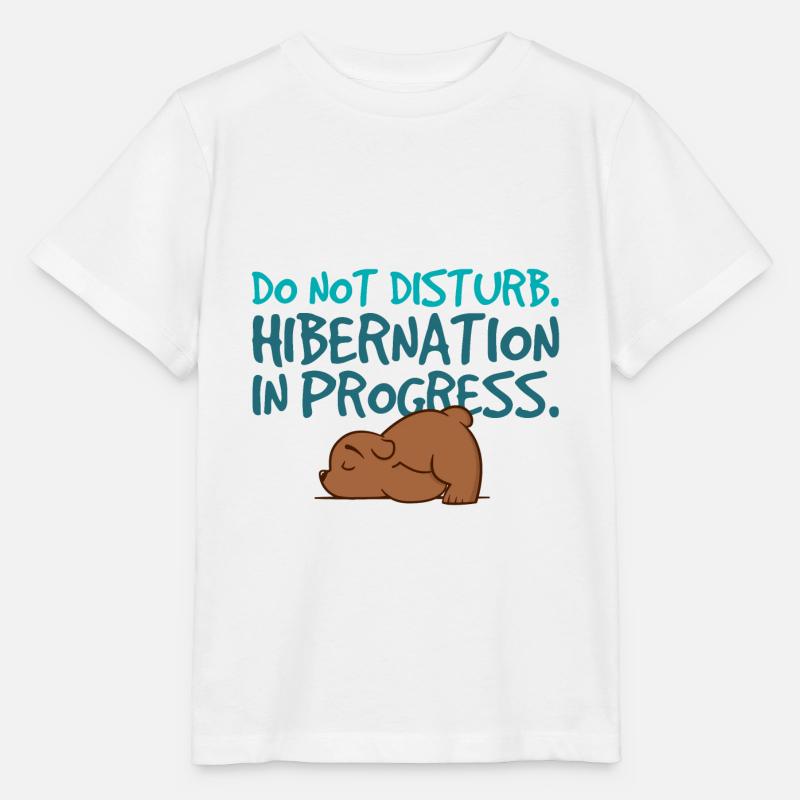 Hibernation in progress. - T-shirt bio MINI CREATOR Stanley/Stella Enfant - blanc