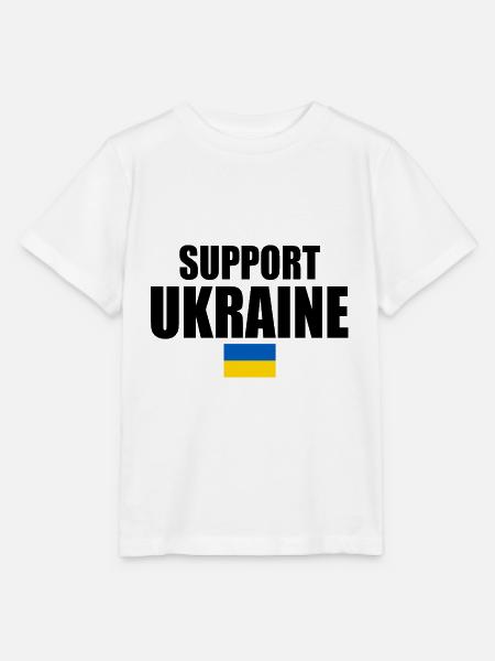 Support ukraine - Stanley/Stella Kinder T-Shirt MINI CREATOR  - Weiß