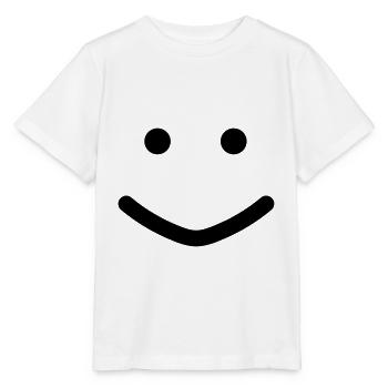 visage noob - T-shirt bio MINI CREATOR Stanley/Stella Enfant - blanc - Devant - Maike (125cm)