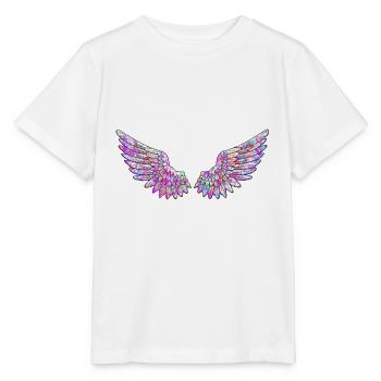 Engelsflügel Colour - Stanley/Stella Kinder T-Shirt MINI CREATOR  - Weiß - Vorne - Maike (125cm)