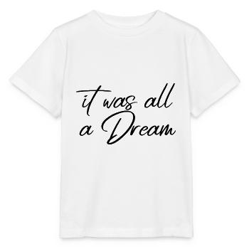 C'ÉTAIT TOUT UN RÊVE - T-shirt bio MINI CREATOR Stanley/Stella Enfant - blanc - Devant - Maike (125cm)