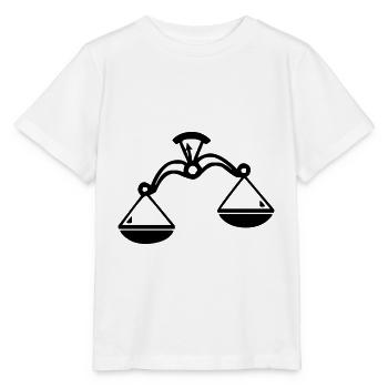 waage - Stanley/Stella Kinder T-Shirt MINI CREATOR  - Weiß - Vorne - Maike (125cm)