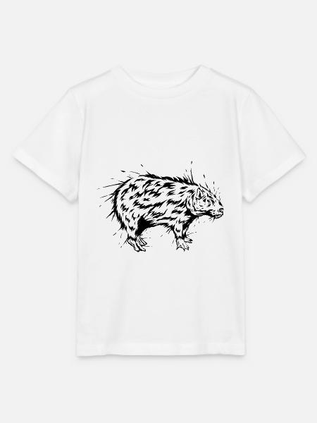 Capybara - Stanley/Stella Kinder T-Shirt MINI CREATOR - Weiß