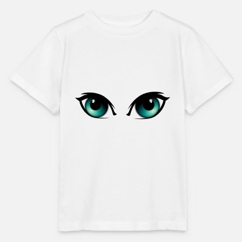 Yeux - T-shirt bio MINI CREATOR Stanley/Stella Enfant - blanc