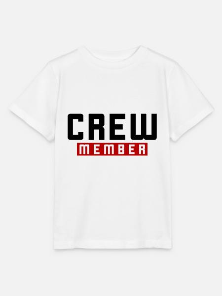 Crew Mitglied - Stanley/Stella Kinder T-Shirt MINI CREATOR - Weiß