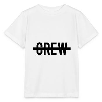 Crew Team Mannschaft - Stanley/Stella Kinder T-Shirt MINI CREATOR  - Weiß - Vorne - Maike (125cm)