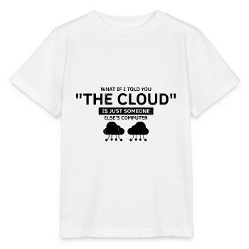 Conception de la cybersécurité pour les pirates informatiques et la cybersécurité - T-shirt bio MINI CREATOR Stanley/Stella Enfant - blanc - Devant - Maike (125cm)