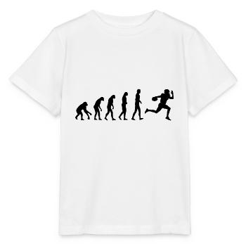 American Football Evolution - American Football - Stanley/Stella Kinder T-Shirt MINI CREATOR  - Weiß - Vorne - Maike (125cm)