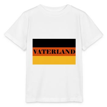 Patrie - T-shirt bio MINI CREATOR Stanley/Stella Enfant - blanc - Devant - Maike (125cm)