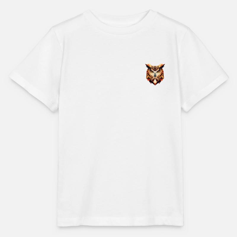 HIBOU - T-shirt bio MINI CREATOR Stanley/Stella Enfant - blanc