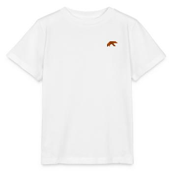 Ours - Tangram - T-shirt bio MINI CREATOR Stanley/Stella Enfant - blanc - Devant - Maike (125cm)