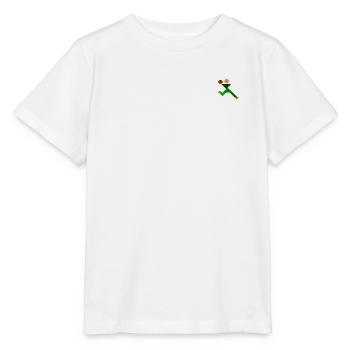 Joueurs de rugby - Tangram - T-shirt bio MINI CREATOR Stanley/Stella Enfant - blanc - Devant - Maike (125cm)