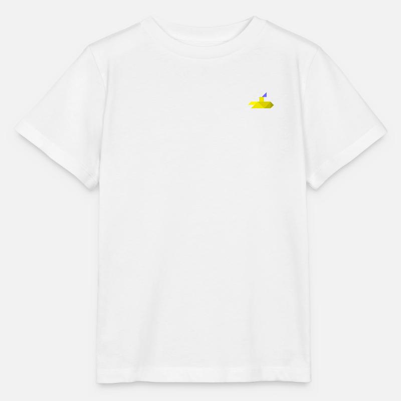 U-Boot - Tangram - Stanley/Stella Kinder T-Shirt MINI CREATOR  - Weiß