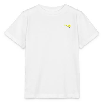 Pelles - Tangram - T-shirt bio MINI CREATOR Stanley/Stella Enfant - blanc - Devant - Maike (125cm)