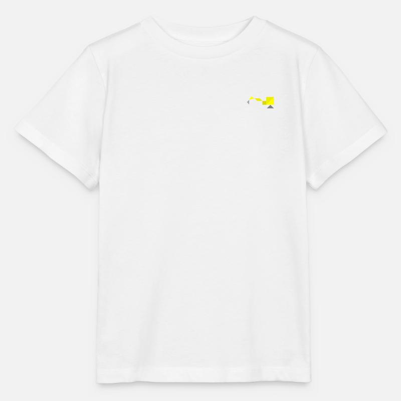 Excavators - Tangram - Stanley/Stella MINI CREATOR Kids’ T-Shirt - white
