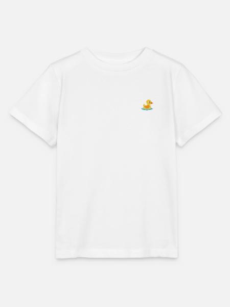 Rubber duck - Stanley/Stella MINI CREATOR Kids’ T-Shirt - white