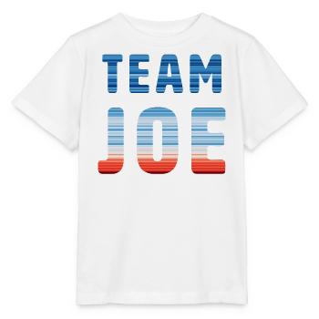 Team Joe | Warming Stripes - Stanley/Stella Kinder T-Shirt MINI CREATOR  - Weiß - Vorne - Maike (125cm)
