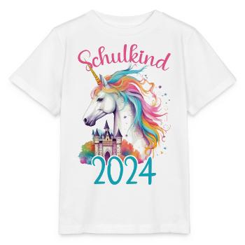 Écolier 2024 Licorne École Élève - T-shirt bio MINI CREATOR Stanley/Stella Enfant - blanc - Devant - Maike (125cm)
