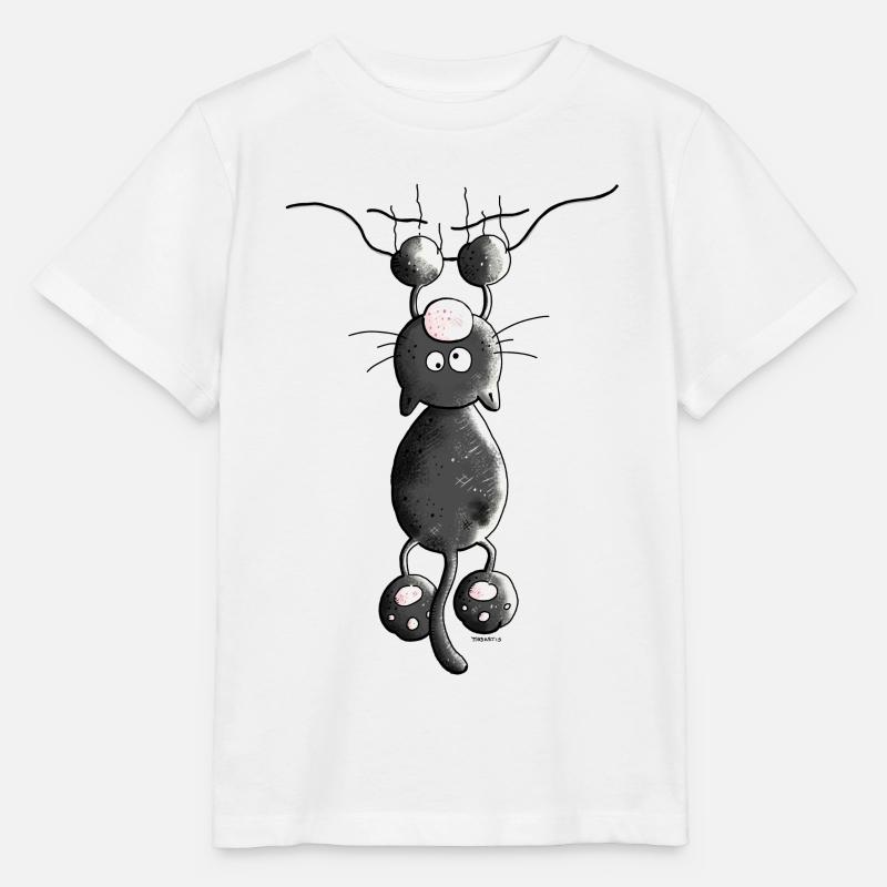 Kratzbürstige Katze - Katzen - Stanley/Stella Kinder T-Shirt MINI CREATOR  - Weiß