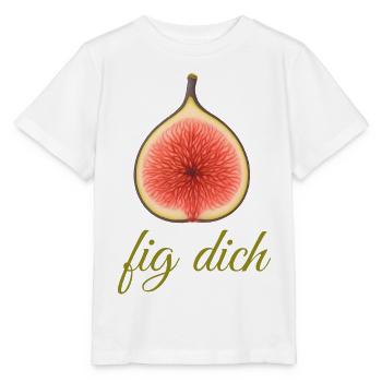Jeux de mots lâches Fig Your Humour - T-shirt bio MINI CREATOR Stanley/Stella Enfant - blanc - Devant - Maike (125cm)