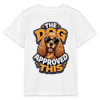 Englischer Cocker Spaniel - Stanley/Stella Kinder T-Shirt MINI CREATOR  - Weiß - Vorne - Maike (125cm)