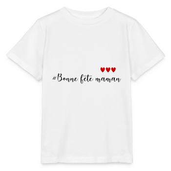MOTHER'S DAY. HAPPY MOTHER'S DAY. MOM - Stanley/Stella MINI CREATOR Kids’ T-Shirt - white - Front - Maike (125cm)